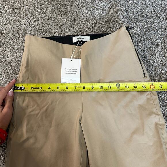 EVERLANE Women's The Bi-Stretch Work Pant Size 2 In Cornstalk - Picture 10 of 14
